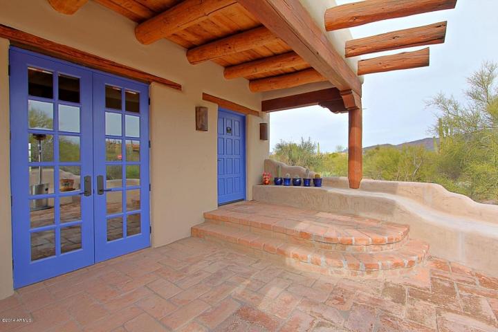 In Carefree with Mexico ties; This Territorial-Santa Fe showcases great design and vibrant&nbsp;colors.