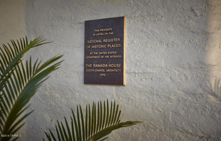 “The Ramada House“ a design by Tucson architect Judith Chafee 1