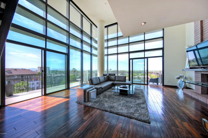 Exclusive peak of Portland Place newest sexy 2-story HighRise Penthouse 2