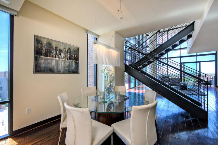 Exclusive peak of Portland Place newest sexy 2-story HighRise Penthouse 9