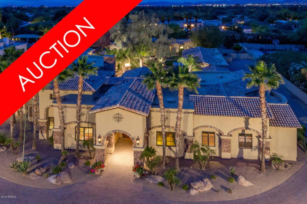 Elegant Spanish Mediterranean Paradise Valley estate with old world charm heads to auction May 26th&nbsp;2016