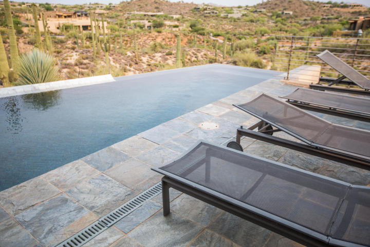 $4.6M Stunning mountain top gem designed by architect Bing Hu can be your next Desert Mountain trophy property. 19