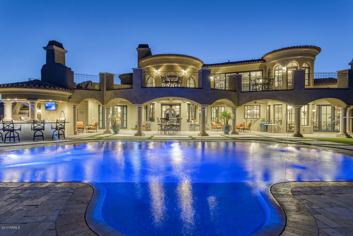 $1.7 million Mediterranean entertainers dream lavish home in Peoria, AZ