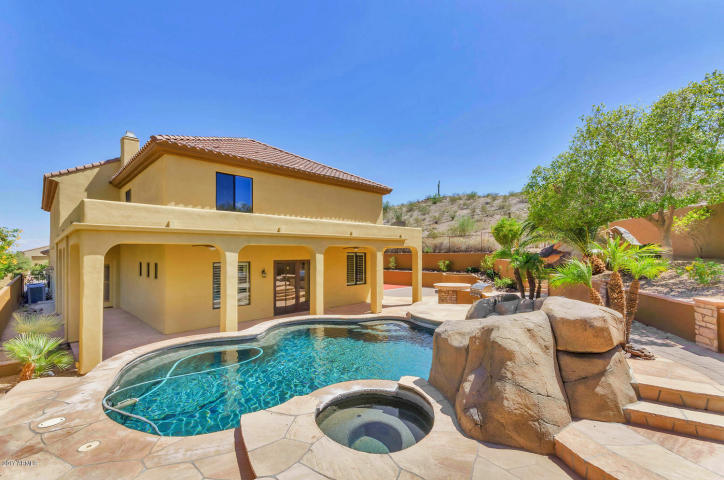 Secluded Ahwatukee Foothills custom home with Ancient Petroglyph 3