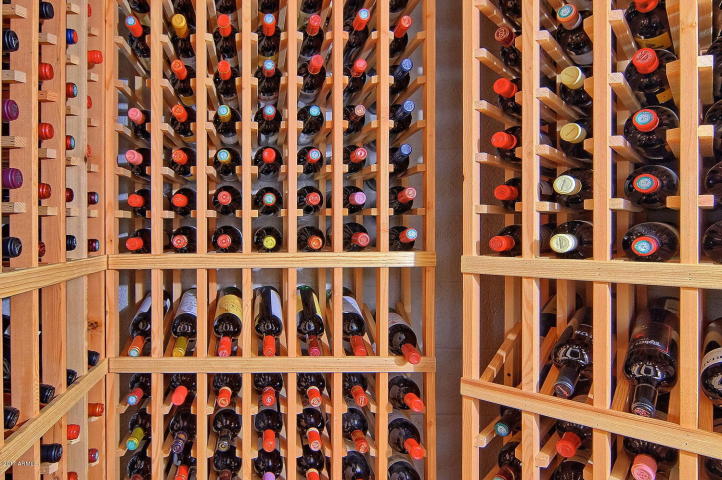 $1.4M Scottsdale Contemporary nestled amongst the Boulders, designed by two famous architects, &amp; has 1400 bottle wine cellar 13