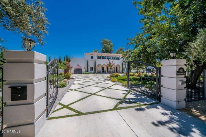Beautiful 1914 privately gated Spanish estate on Central Avenue