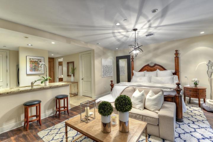 View of an Extraordinary Penthouse with lavish walk-in closet at Scottsdale ...