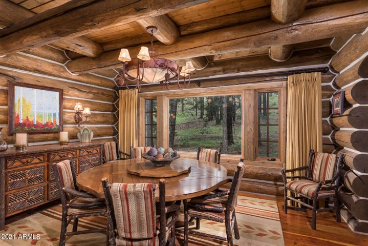 Log 🪵 Cabin Luxury: In Arizona, there’s no place like this log home ...