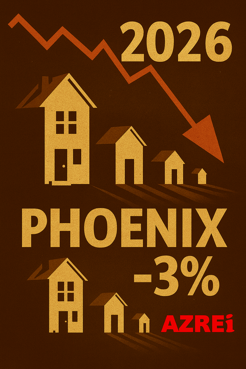 🏡 The 2026 Housing Reset Could Be a Dud — Phoenix’s –3% Might Be the First Warning&nbsp;Shot