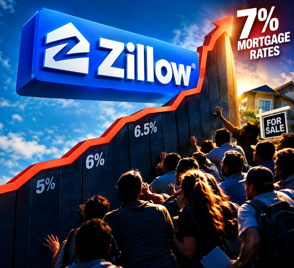 Are We Really Heading Toward 7% Mortgage Rates? Zillow’s Latest Data Says It’s More Likely Than&nbsp;Not
